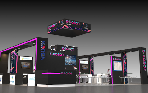 الوكالة الكورية لتعزيز صناعة الروبوتات (KIRIA) تدير جناح كوريا للروبوتات في معرض GITEX 2024 في دبي